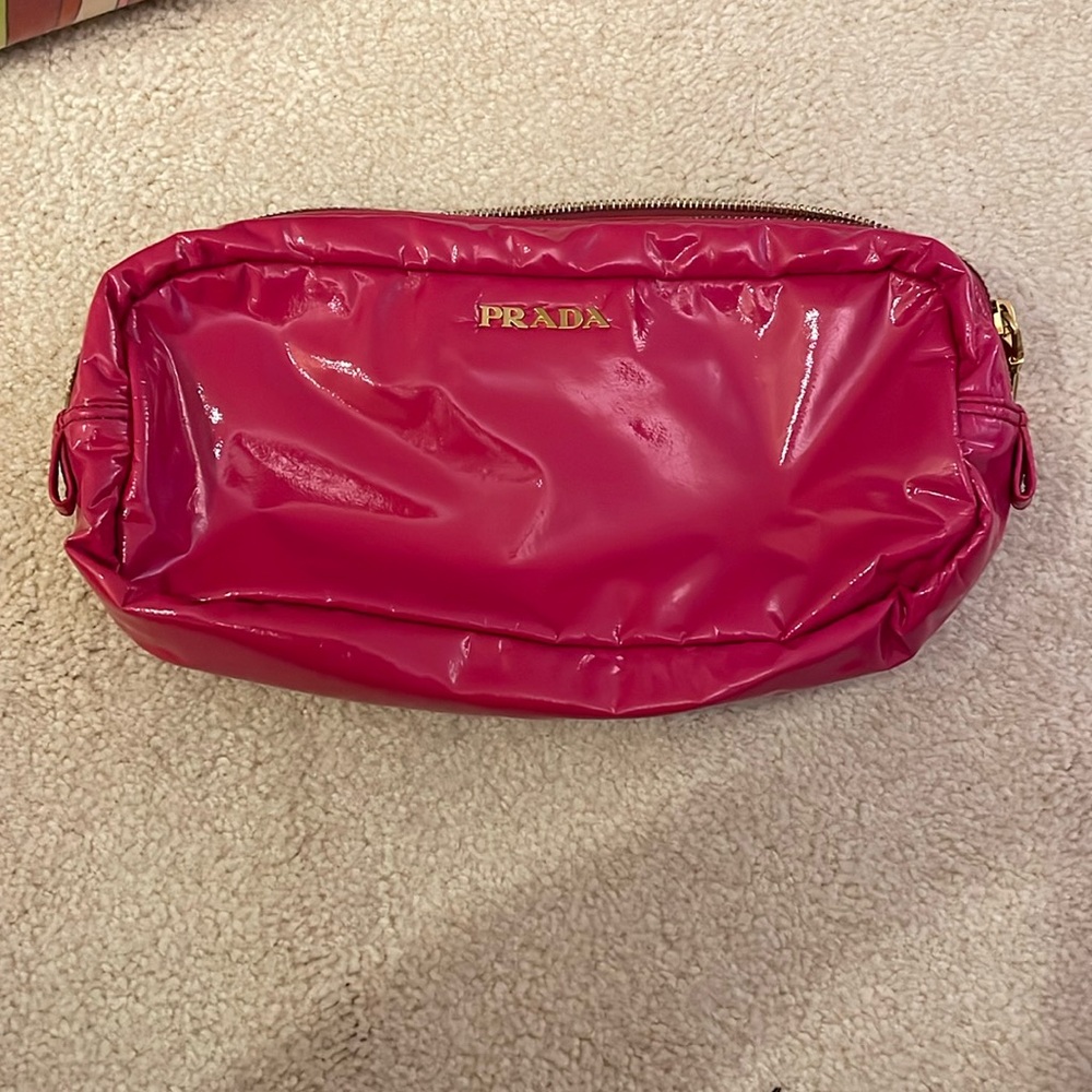 Prada cosmetic bag